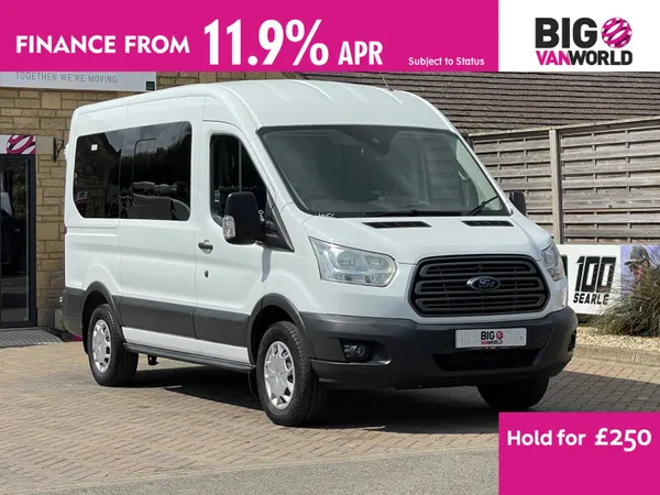 Ford Transit 350 TDCI 125 L2H2 TREND 12 SEAT MINIBUS MWB MEDIUM ROOF RWD2