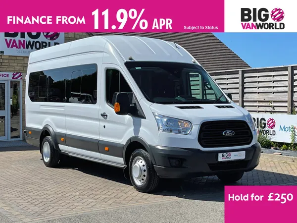 Ford Transit 460 TDCI 125 L4H3 17 SEAT BUS HIGH ROOF DRW RWD4