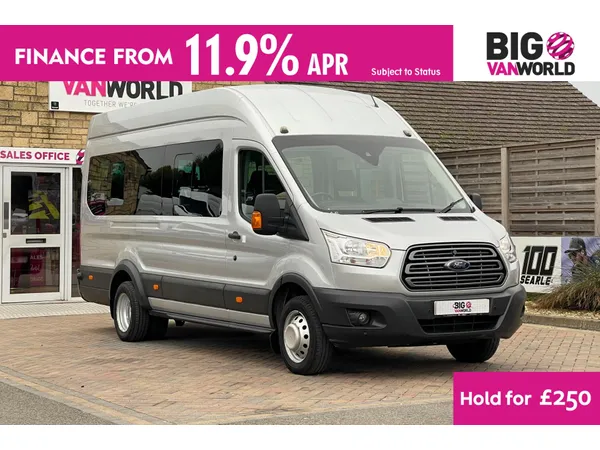 Ford Transit 460 TDCI 125 L4H3 TREND 17 SEAT BUS HIGH ROOF DRW RWD3