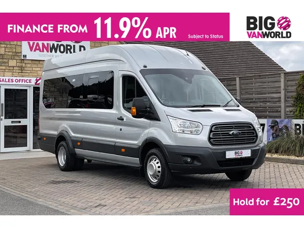 Ford Transit 460 TDCI 155 L4H3 TREND 17 SEAT BUS HIGH ROOF DRW RWD