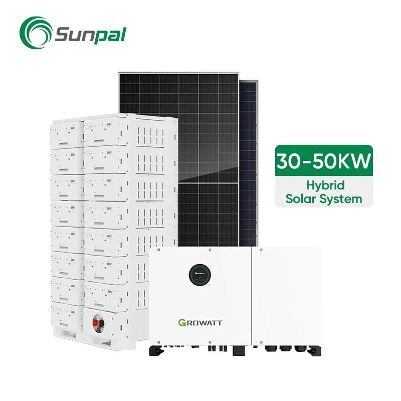 Hybrid 30 50KW PV System 2