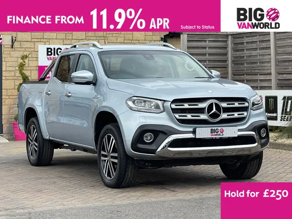 Mercedes Benz X CLASS X350 CDI 258 4MATIC POWER DOUBLE CAB WITH ROLLNLOCK TOP G TRONIC PLUS AUTO