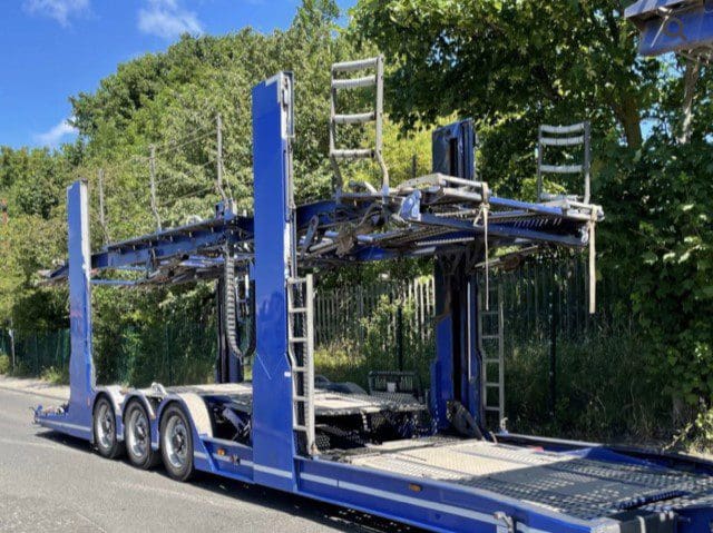 TRANSPORTER ENGINEERING 7 CAR DRAW BAR TRAILERS