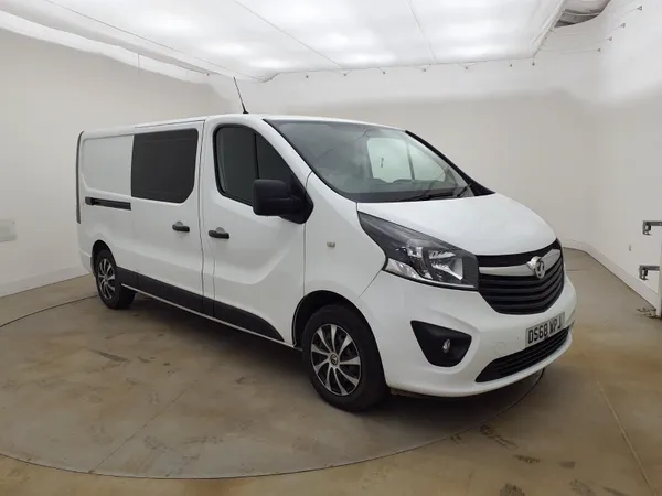 Vauxhall Vivaro 2900 CDTI 125 L2H1 SPORTIVE BITURBO LWB LOW ROOF CREW VAN